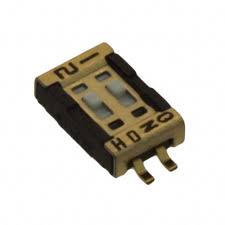 CVS-02TB Nidec Copal Dip Switch 2 Position 100mA 6VDC SPST Parts Distributor CVS-02TB Nidec Copal Dip Switch 2 Position 100mA 6VDC SPST