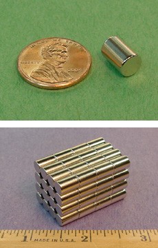 D46-N52 K&J Magnetics Pull Force 4.42lbs – 4.85 lbs Dimensions: 1/4″ dia. x 3/8″ thick Parts Distributor D46-N52 Electronic Components