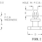 DCBS-7 PINGOOD Nylon Spacer Parts Distributor DCBS-7 Electronic Components