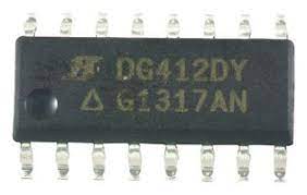DG412DY-T1-E3 Siliconix Analog Switch ICs Quad 22/25V 16-SOIC Parts Distributor DG412DY-T1-E3 Siliconix Analog Switch ICs Quad 22/25V 16-SOIC