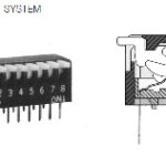 DPL-06-V Diptronics Switch DIP 6PST 6 Piano 0.025A 24VDC PC Pins 2.54mm Parts Distributor DPL-06-V Diptronics