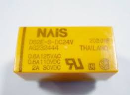 DS2E-S-DC24V Panasonic Relay 24VDC 3A DPDT, PC Pins Parts Distributor DS2E-S-DC24V Panasonic Relay 24VDC 3A DPDT