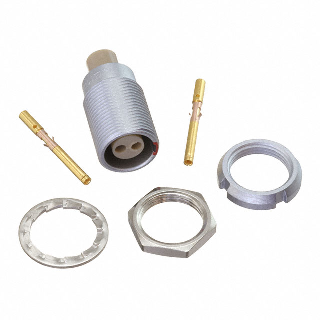 ECG.0B.302.CYM Lemo Push-Pull Connector Receptacle, Female Sockets 2 Position Crimp Parts Distributor ECG.0B.302.CYM Lemo Push-Pull Connector Receptacle, Female Sockets 2 Position Crimp