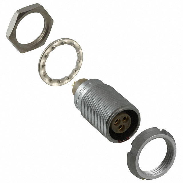 ECG.0B.303.CLL Lemo Push-Pull Connector Receptacle, Female Sockets 3 Position Solder Cup Parts Distributor ECG.0B.303.CLL Lemo Push-Pull Connector Receptacle, Female Sockets 3 Position Solder Cup