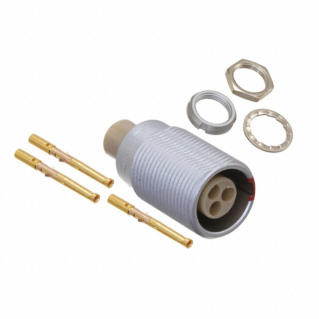 ECG.0B.303.CYM Lemo Push-Pull Connector Receptacle, Female Sockets 3 Position Crimp Parts Distributor ECG.0B.303.CYM Lemo Push-Pull Connector Receptacle, Female Sockets 3 Position Crimp