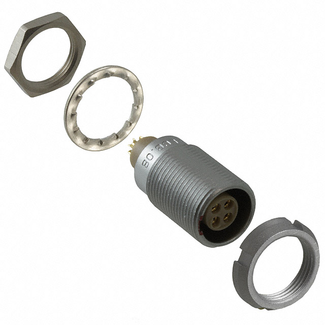 ECG.0B.304.CLL Lemo Push-Pull Connector Receptacle, Female Sockets 4 Position Solder Cup Parts Distributor ECG.0B.304.CLL Lemo Push-Pull Connector Receptacle, Female Sockets 4 Position Solder Cup