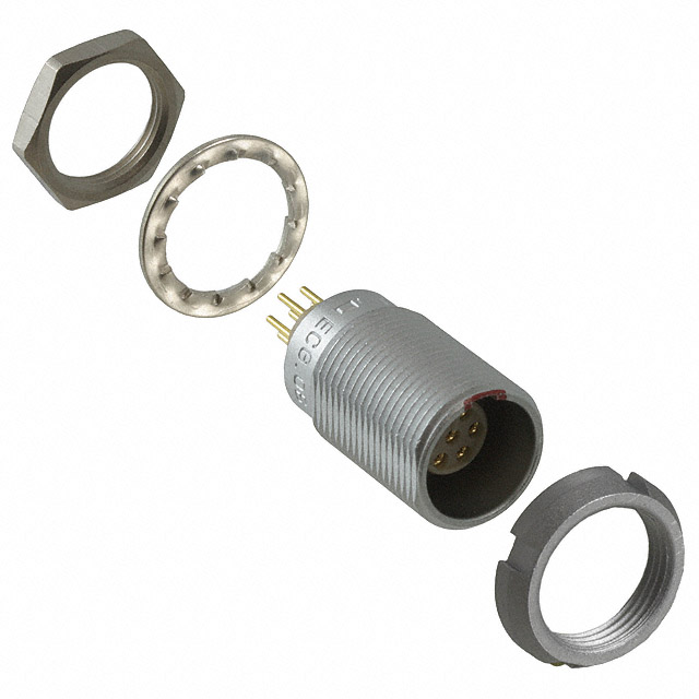 ECG.0B.307.CLN Lemo Push-Pull Connector Receptacle, Female Sockets 7 Position Solder Parts Distributor ECG.0B.307.CLN Lemo Push-Pull Connector Receptacle, Female Sockets 7 Position Solder