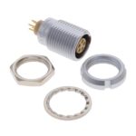 ECG.1B.305.CLN Lemo Push-Pull Connector Receptacle, Female Sockets 5 Position Solder Parts Distributor ECG.1B.305.CLN Lemo Push-Pull Connector Receptacle, Female Sockets 5 Position Solder