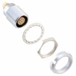 ECG.1B.308.CLN Lemo Push-Pull Connector Receptacle, Female Sockets 8 Position Solder Parts Distributor ECG.1B.308.CLN Lemo Push-Pull Connector Receptacle, Female Sockets 8 Position Solder
