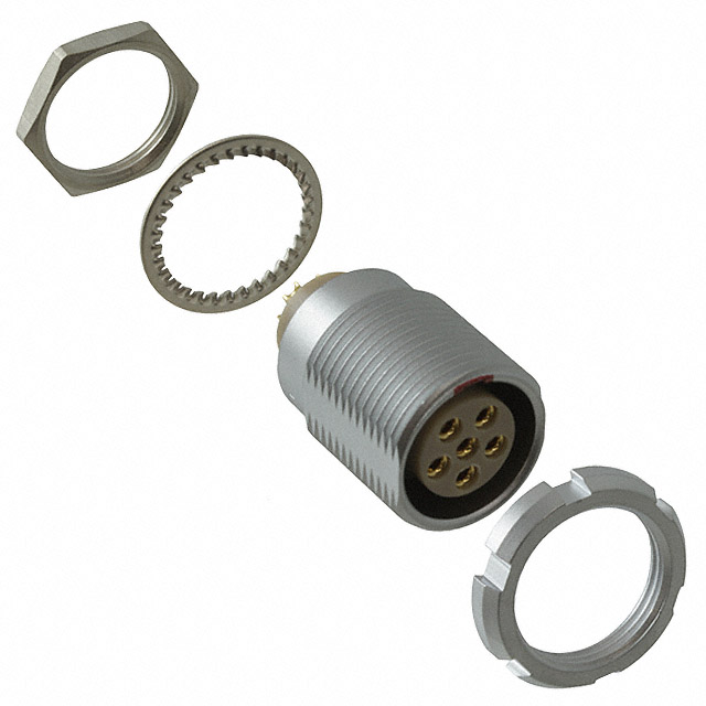 ECG.2B.306.CLL Lemo Push-Pull Connector Receptacle, Female Sockets 6 Position Solder Cup Parts Distributor ECG.2B.306.CLL Lemo Push-Pull Connector Receptacle, Female Sockets 6 Position Solder Cup