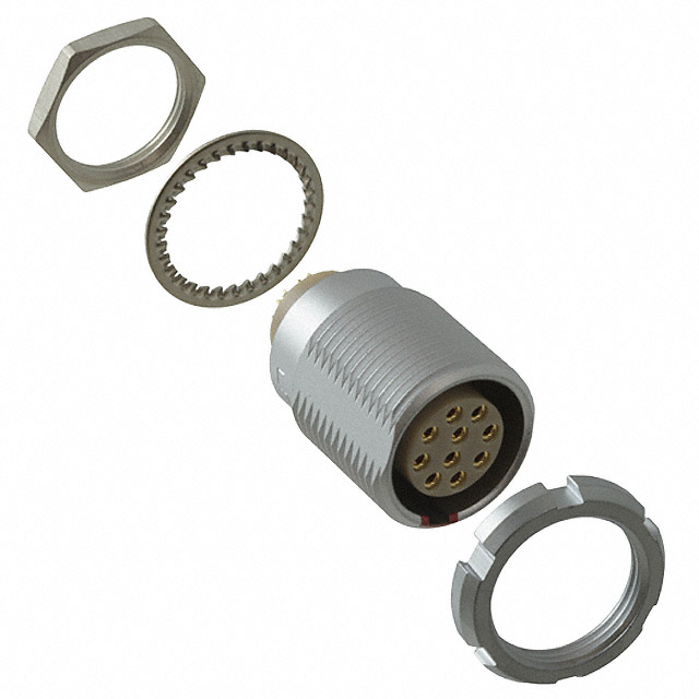 ECG.2B.310.CLL Lemo Push-Pull Connector Receptacle, Female Sockets 10 Position Solder Cup Parts Distributor ECG.2B.310.CLL Lemo Push-Pull Connector Receptacle, Female Sockets 10 Position Solder Cup