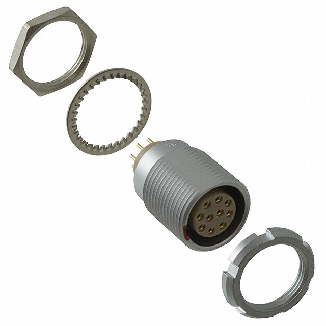 ECG.2B.310.CLN Lemo Push-Pull Connector Receptacle, Female Sockets 10 Position Solder Parts Distributor ECG.2B.310.CLN Lemo Push-Pull Connector Receptacle, Female Sockets 10 Position Solder