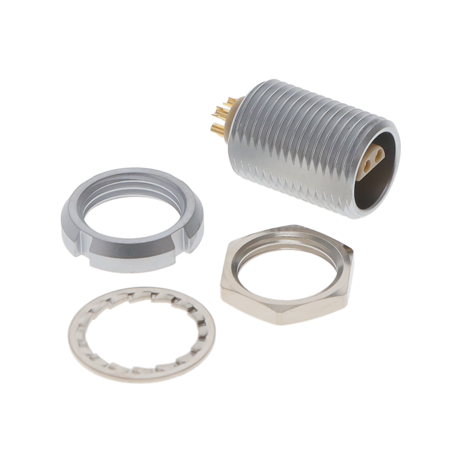 ECP.1S.304.CLL Lemo Push-Pull Connector Receptacle, Female Sockets and Male Pins 4 Position Solder Cup Parts Distributor ECP.1S.304.CLL Lemo Push-Pull Connector Receptacle, Female Sockets and Male Pins 4 Position Solder Cup