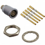 EGG.0B.305.CYM Lemo Push-Pull Connector Receptacle, Female Sockets 5 Position Crimp Parts Distributor EGG.0B.305.CYM Lemo Push-Pull Connector Receptacle, Female Sockets 5 Position Crimp