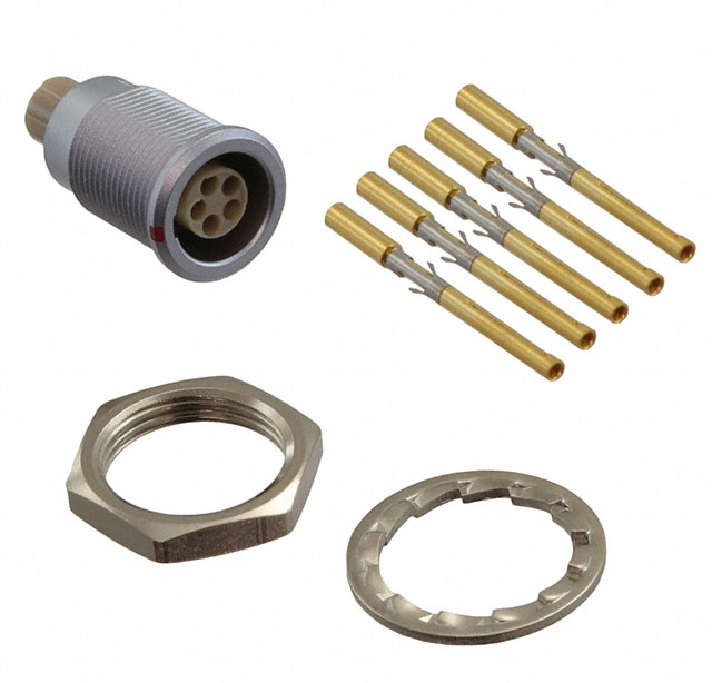 EGG.0B.305.CYM Lemo Push-Pull Connector Receptacle, Female Sockets 5 Position Crimp Parts Distributor EGG.0B.305.CYM Lemo Push-Pull Connector Receptacle, Female Sockets 5 Position Crimp