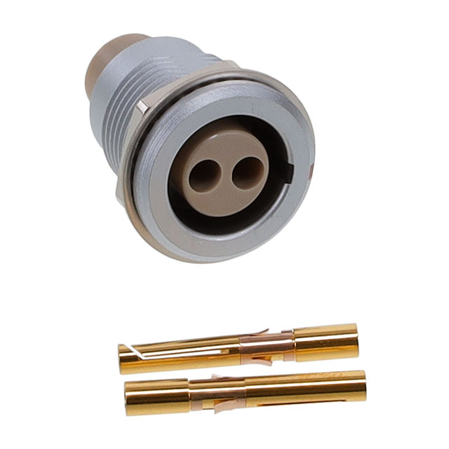 EGG.2B.302.CYM Lemo Push-Pull Connector Receptacle, Female Sockets 2 Position Crimp Parts Distributor EGG.2B.302.CYM Lemo Push-Pull Connector Receptacle, Female Sockets 2 Position Crimp
