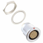 EGG.2B.319.CLL Lemo Push-Pull Connector Receptacle, Female Sockets 19 Position Solder Cup Parts Distributor EGG.2B.319.CLL Lemo Push-Pull Connector Receptacle, Female Sockets 19 Position Solder Cup