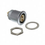EGG.3B.302.CLL Lemo Push-Pull Connector Receptacle, Female Sockets 2 Position Solder Cup Parts Distributor EGG.3B.302.CLL Lemo Push-Pull Connector Receptacle, Female Sockets 2 Position Solder Cup
