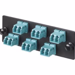 Panduit FAP6WAQDSCZ Multi-Mode 6-Port Fiber Adapter Panel 6 LC Duplex, Aqua Parts Distributor Panduit FAP6WAQDSCZ Multi-Mode 6-Port Fiber Adapter Panel 6 LC Duplex, Aqua