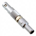 FGG.00.302.CLAD35Z Lemo Push-Pull Connector Plug, Male Pins 2 Position Solder Cup