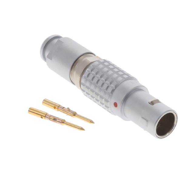 FGG.0B.302.CYCD42Z Lemo Push-Pull Connector Plug, Male Pins 2 Position Crimp Parts Distributor FGG.0B.302.CYCD42Z Lemo Push-Pull Connector Plug, Male Pins 2 Position Crimp