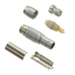 FGG.0B.303.CLAD56 Lemo Push-Pull Connector Plug, Male Pins 3 Position Solder Cup