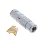 FGG.2K.312.CYCC60 Lemo Push-Pull Connector Plug, Male Pins 12 Position Crimp Parts Distributor FGG.2K.312.CYCC60 Lemo Push-Pull Connector Plug, Male Pins 12 Position Crimp