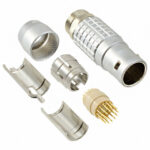 FGG.3B.322.CLAD10 Lemo Push-Pull Connector Plug, Male Pins 22 Position Solder Cup Parts Distributor FGG.3B.322.CLAD10 Lemo Push-Pull Connector Plug, Male Pins 22 Position Solder Cup