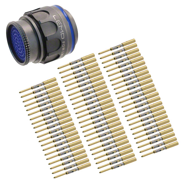 FGW.LM.368.XLCT Lemo Threaded Connector Plug, Male Pins 68 Position Crimp Parts Distributor FGW.LM.368.XLCT Lemo Threaded Connector Plug, Male Pins 68 Position Crimp