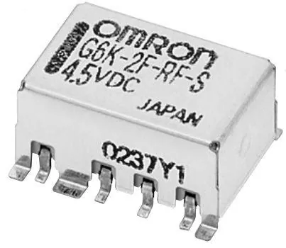 OMRON G6K-2G-Y-TR-DC5 Low Profile Telecom Relay DPDT 1A 5V 100mW SMD Parts Distributor OMRON G6K-2G-Y-TR-DC5 Low Profile Telecom Relay DPDT 1A 5V 100mW SMD