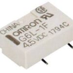 G2R-14-T130-AC24 Omron Relay 10A 24VAC PCB ClassB SPDT Parts Distributor G6L-1F-TR 5 VDC Omron Relay 5VDC 1A SPST-NO