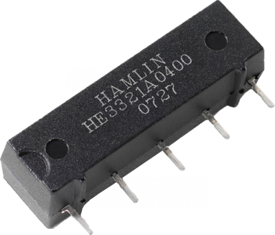 HE3321A1200 Littelfuse RELAY REED SPST 500MA 12V Parts Distributor Reed relay, 12 V (DC), 1 Form A (N/O), SIP, 10 W, HE3321A1200