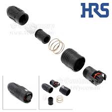 HR30-6R-6S(71) Hirose Circular Connector Receptacle, 6 Position Parts Distributor HR30 Hirose Circular Connector