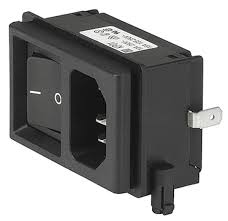 6100.3300 Schurter Power Entry Connector 3 Position Parts Distributor 6100.3300 Schurter Power Entry Connector 3 Position
