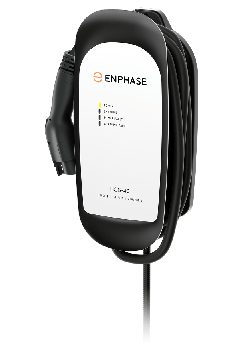 Enphase IQ-EVSE-NA-1040-0100-0100 EV Charger 32A 240Vac 10AWG Hardwired Parts Distributor Enphase IQ-EVSE-NA-1040-0100-0100 EV Charger 32A 240Vac 10AWG Hardwired