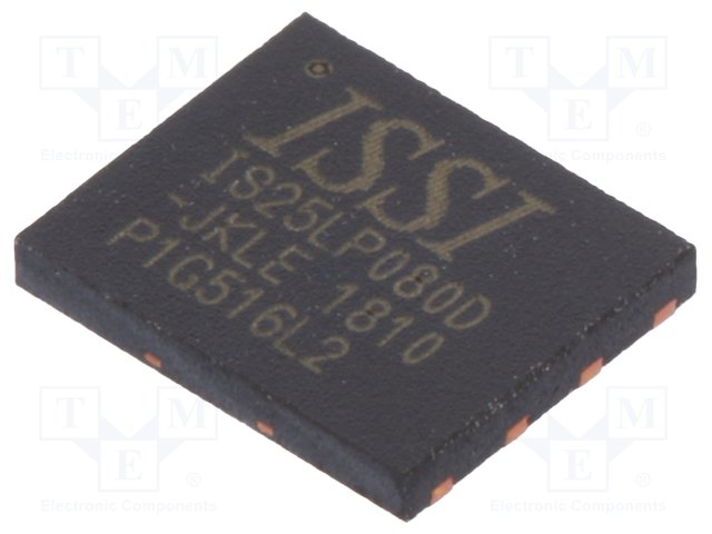 IS25LP080D-JKLE ISSI NOR Flash 3.3V 8M-bit 1M 8-WSON Parts Distributor IS25LP080D-JKLE ISSI NOR Flash 3.3V 8M-bit 1M 8-WSON