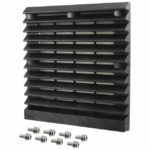 LFG120B Orion Fans Acrylonitrile Butadiene Styrene (ABS), Polyamide (PA), Nylon Fan Guard Assembly 120mm Sq Parts Distributor LFG120B Orion Fans