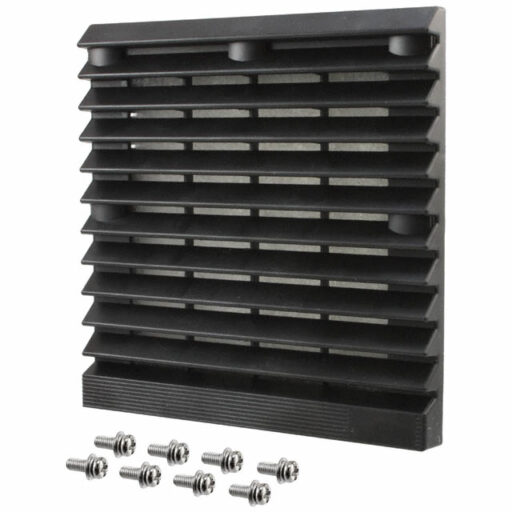 LFG120B Orion Fans Acrylonitrile Butadiene Styrene (ABS), Polyamide (PA), Nylon Fan Guard Assembly 120mm Sq Parts Distributor LFG120B Orion Fans