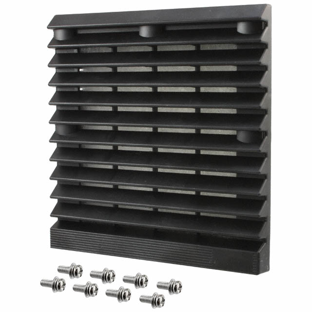 LFG120B Orion Fans Acrylonitrile Butadiene Styrene (ABS), Polyamide (PA), Nylon Fan Guard Assembly 120mm Sq Parts Distributor LFG120B Orion Fans
