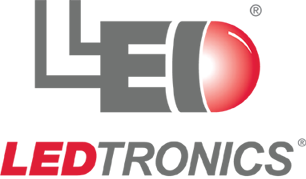 Ledtronics L120TR6N Single Color LED, Ultra Red, Diffused, T-1, 3mm Parts Distributor L120TR6N Ledtronics