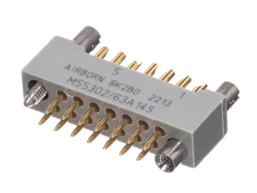 M55302/57B54Y AirBorn Connector Board Connector 54Pos Parts Distributor M55302/57B54Y AirBorn Connector Board Connector 54Pos