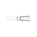 MC612N/AA Positronic Contact Crimp Pin 12-14AWG #12 Infinity, RoHS Parts Distributor MC612N/AA Electronic Components