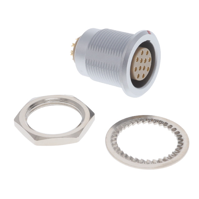 EGG.3B.312.CLL Lemo Push-Pull Connector Receptacle, Female Sockets 12 Position Solder Cup Parts Distributor EGG.3B.312.CLL Lemo Push-Pull Connector Receptacle, Female Sockets 12 Position Solder Cup