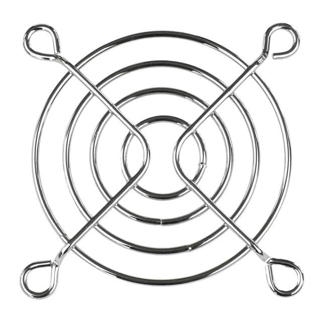 FG60-50 Same Sky (Formerly CUI Devices) Steel, Chrome Plated Fan Guard 60mm Sq Parts Distributor FG60-50 Same Sky (Formerly CUI Devices)