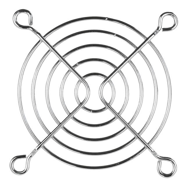 FG70-615 Same Sky (Formerly CUI Devices) Steel, Chrome Plated Fan Guard 70mm Sq Parts Distributor FG70-615 Same Sky (Formerly CUI Devices)