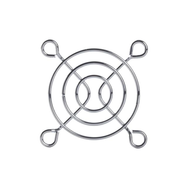 FGW-050A-1 Cooltron Nickel, Chrome Plated Fan Guard 50mm Sq Parts Distributor FGW-050A-1 Cooltron