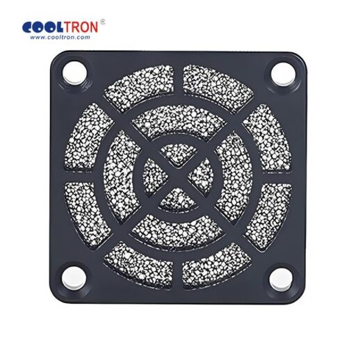 FPF-040A-40 Cooltron Acrylonitrile Butadiene Styrene (ABS), Polyurethane Foam Fan Guard Assembly 40mm Sq Parts Distributor FPF-040A-40 Cooltron