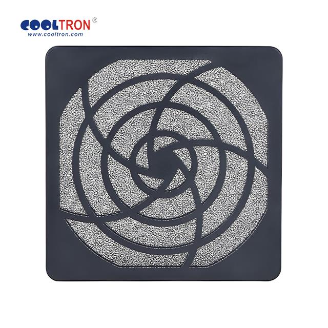 FPF-080A-40 Cooltron Plastic, Polyurethane Foam Fan Guard Assembly 80mm Sq Parts Distributor FPF-080A-40 Cooltron
