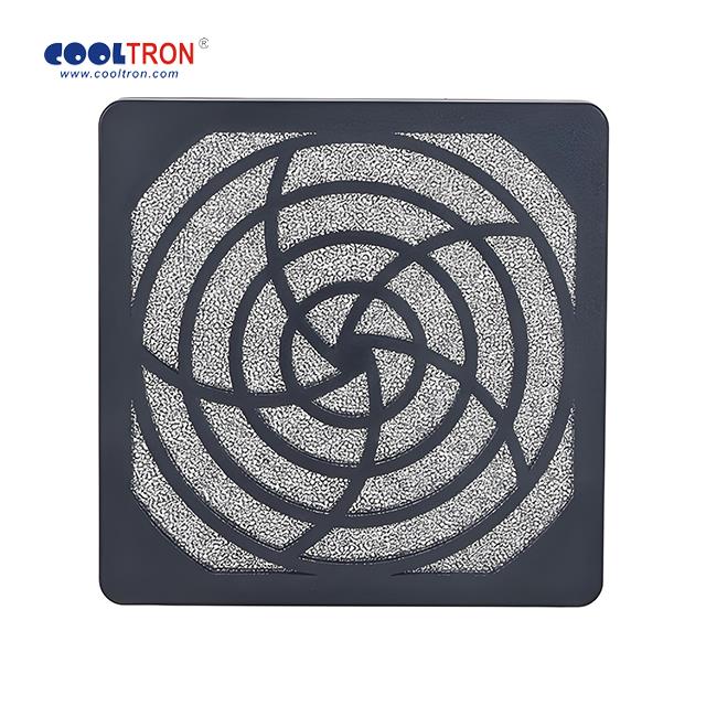 FPF-090A-60 Cooltron Plastic, Polyurethane Foam Fan Guard Assembly 90mm Sq Parts Distributor FPF-090A-60 Cooltron