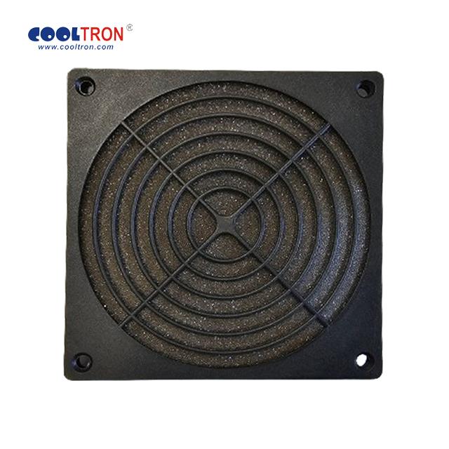 FPF-120BB-40 Cooltron Plastic, Polyurethane Foam Fan Guard Assembly 120mm Sq Parts Distributor FPF-120BB-40 Cooltron